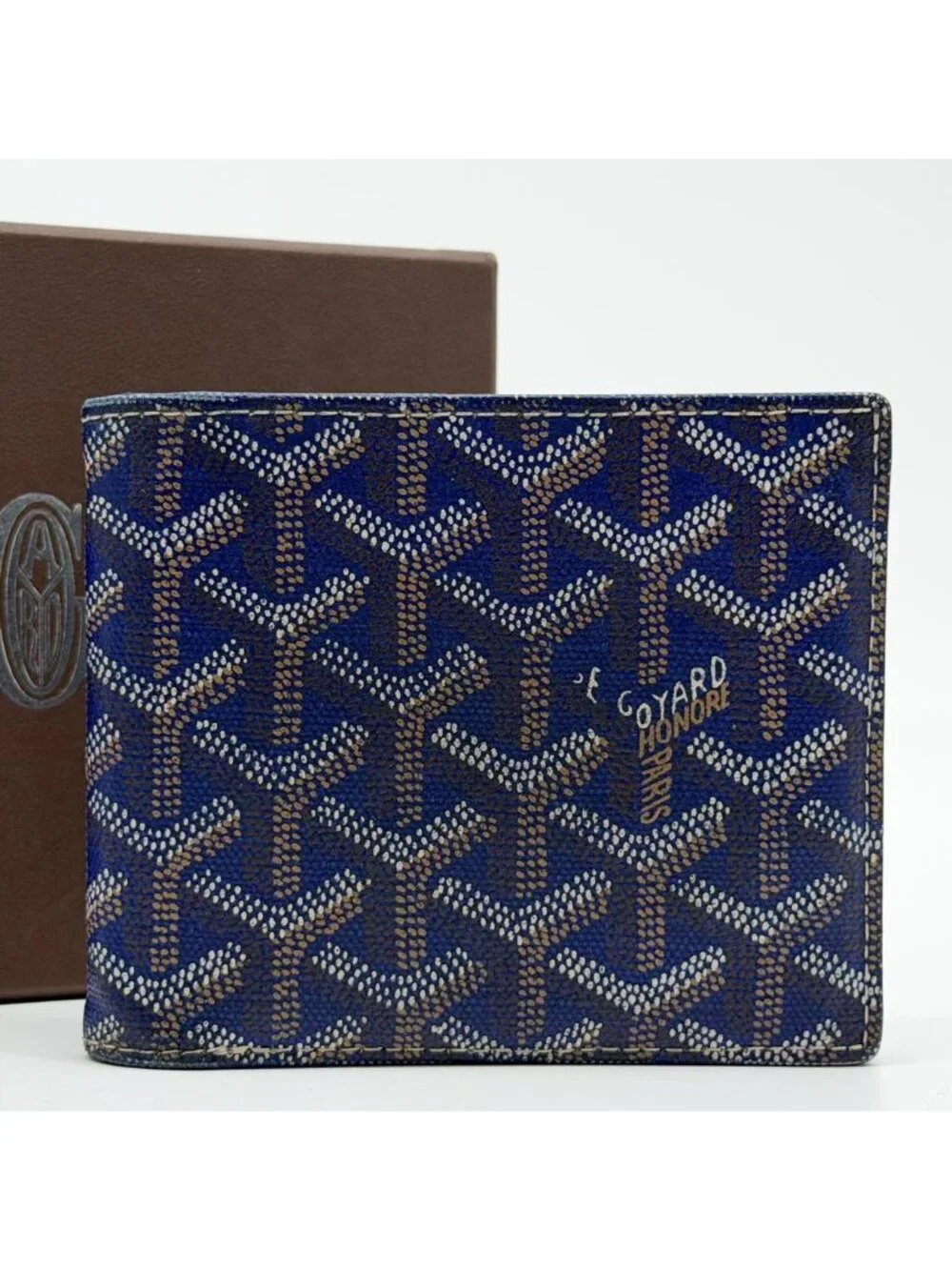 Goyard Saint Florentine Bifold Herribone Wallet